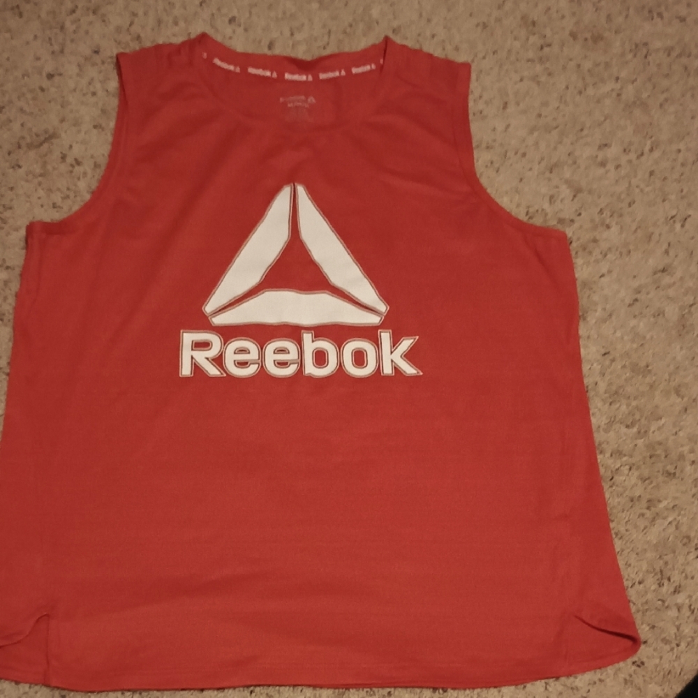 Reebok Bold Red Athletic Tank